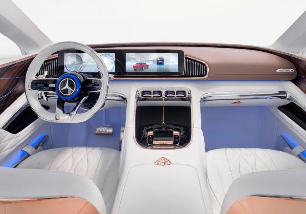 Mercedes Vision Maybach Ultimate Luxury Concept interni