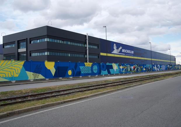 Michelin, inaugurato un nuovo magazzino logistico a Torino
