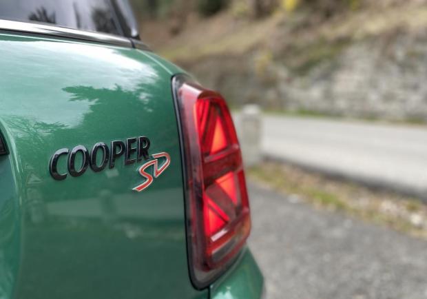 Mini Countryman Cooper SD All4 Racing Green badge