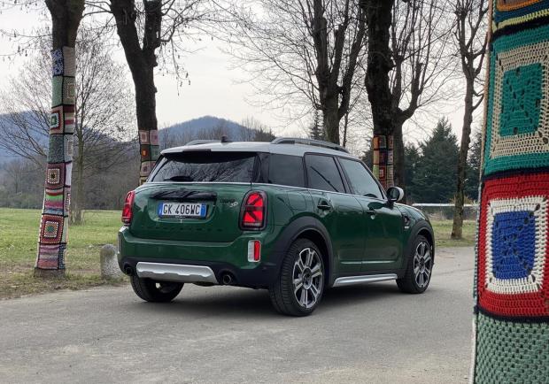 Mini Countryman Cooper SD All4 Racing Green posteriore