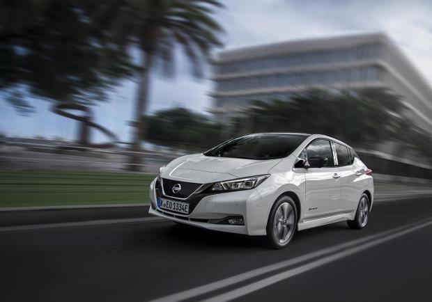 Nissan Leaf e , il debutto italiano alla '1000 Miglia Green' 02