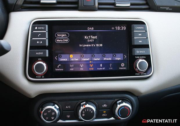 Nissan Micra IG 71 Acenta schermo touch