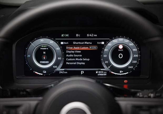 Nissan Qashqai e-Power N-Design strumentazione