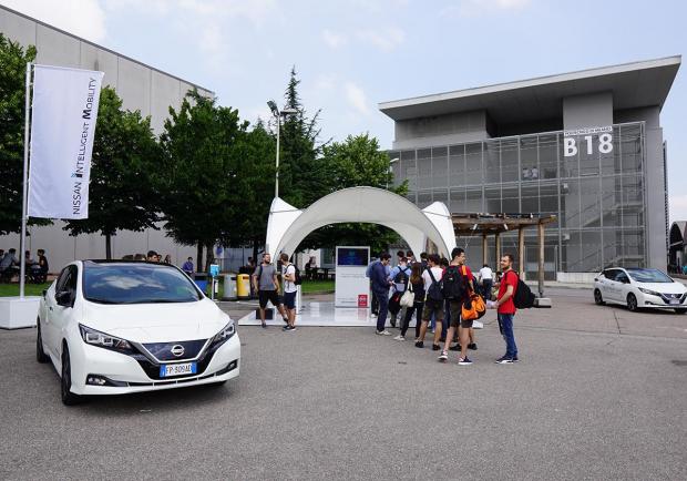 Nissan, gli studenti del Politecnico promuovono l'elettrico 01