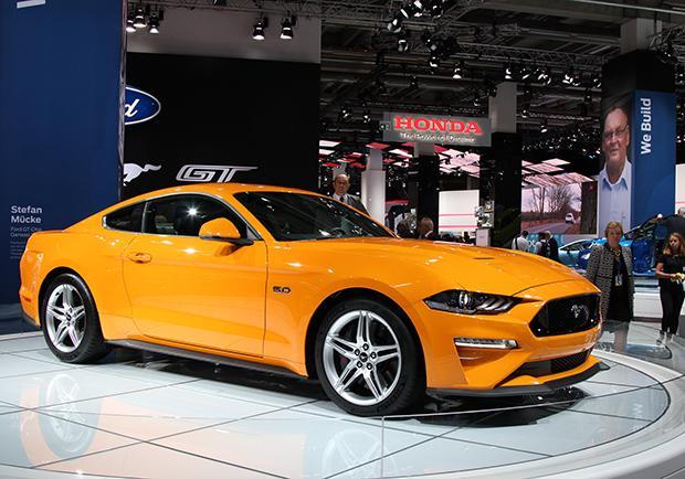 Novità Ford Mustang restyling al Salone di Francoforte 2017