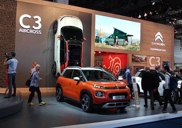 Novitàstand Citroen C3 Aircross al Salone di Francoforte 2017