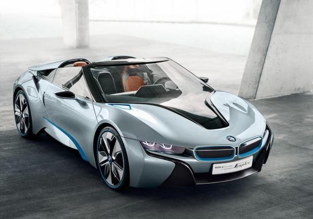 Nuova BMW i8 Concept Spyder