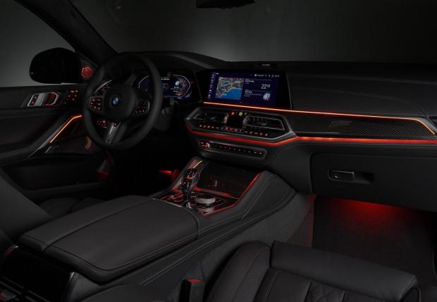 Nuova BMW X6 interni