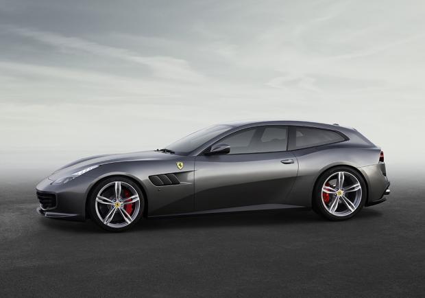 Nuova Ferrari GTC4Lusso profilo