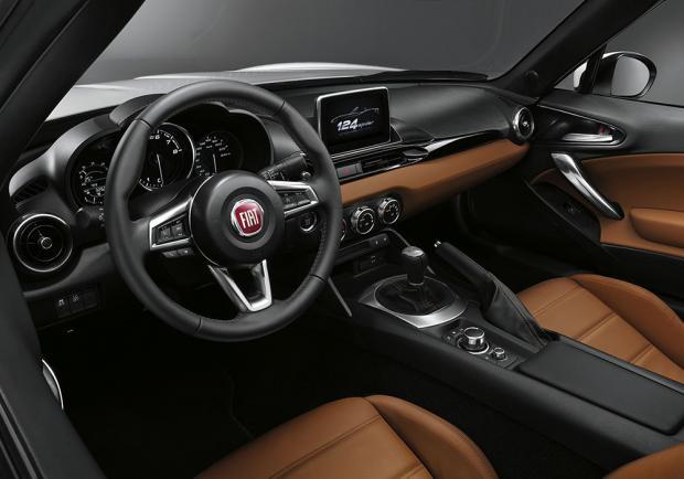 Nuova Fiat 124 Spider interni