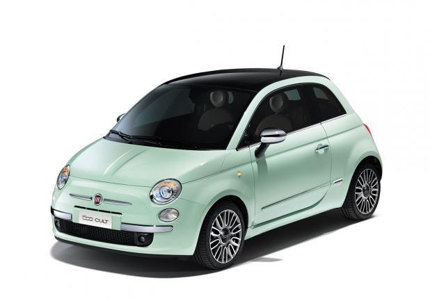 Nuova Fiat 500 Cult tre quarti anteriore