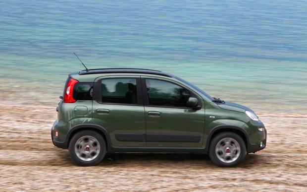 Nuova Fiat Panda 4x4 profilo lato destro