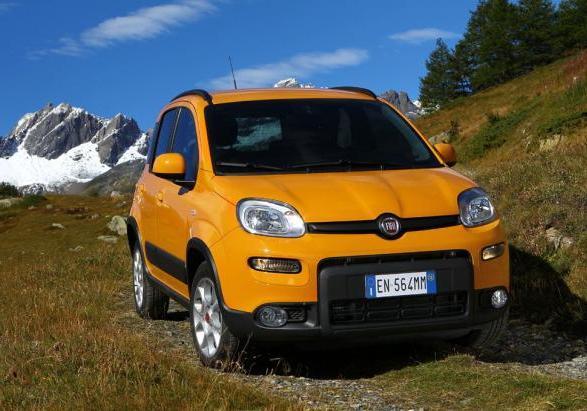 Nuova Fiat Panda Trekking anteriore