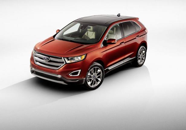Nuova Ford Edge frontale
