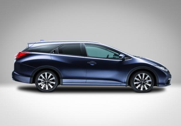 Nuova Honda Civic Tourer profilo