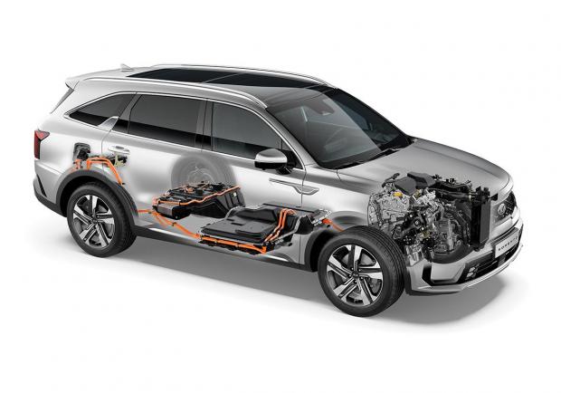 Nuova Kia Sorento Plug-in Hybrid: abitabilità da record