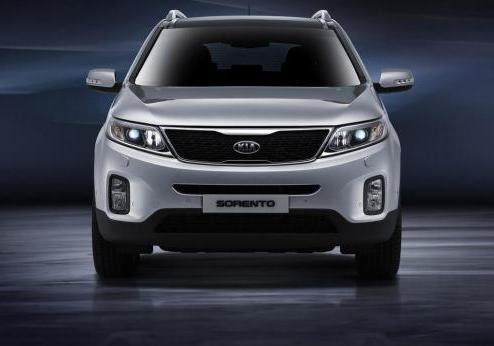 Nuova Kia Sorento restyling 2012 anteriore