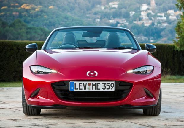 Nuova Mazda MX-5 anteriore