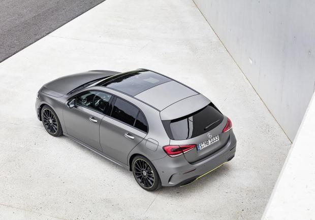 Nuova Mercedes Classe A 2018 posteriore