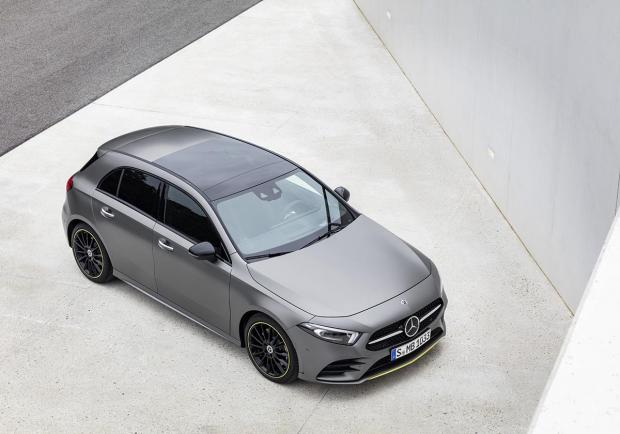 Nuova Mercedes Classe A 2018 tetto