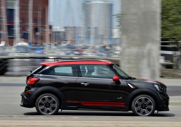 Nuova Mini Paceman restyling 2014 profilo