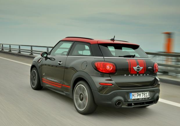 Nuova Mini Paceman restyling 2014 tre quarti posteriore