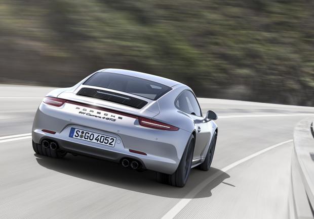 Nuova Porsche 991 Carrera 4 Coupé posteriore