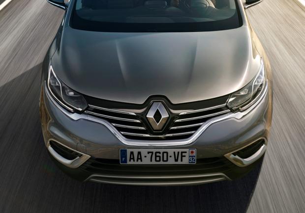 Nuova Renault Espace dettaglio sezione anteriore