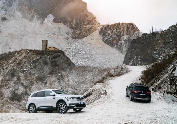 Nuova Renault Koleos 2020 due bianca nera