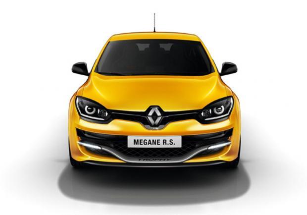 Nuova Renault Mégane RS 275 Trophy anteriore