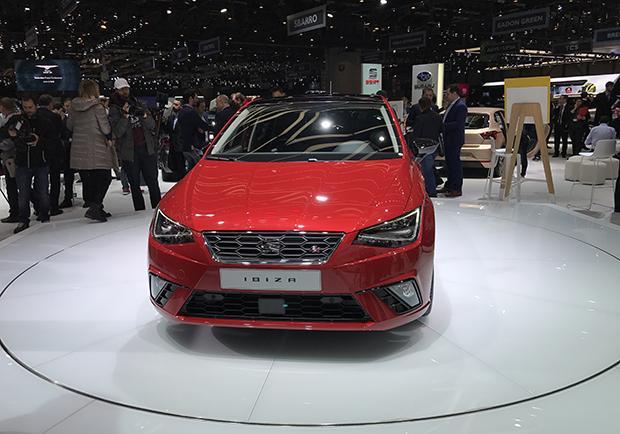 Nuova Seat Ibiza Salone Ginevra 2017 anteriore