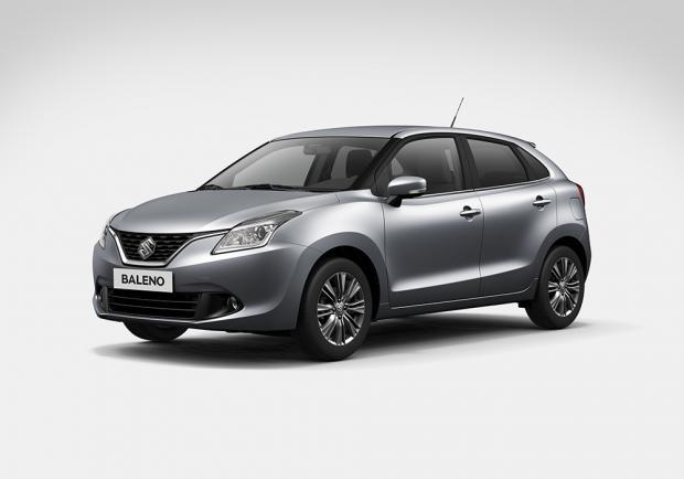 Nuova Suzuki Baleno tre quarti anteriore prime foto ufficiali