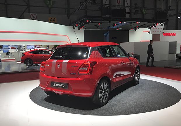 Nuova Suzuki Swift Salone Ginevra 2017 posteriore