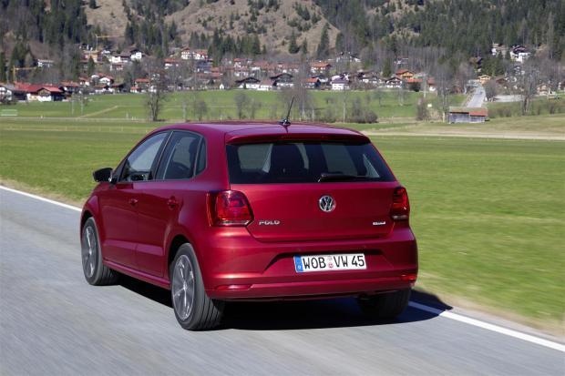 Nuova Volkswagen Polo tre quarti posteriore lato sinistro