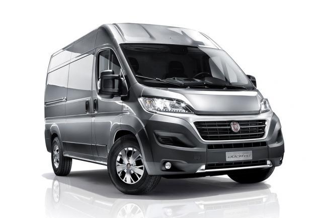 Nuovo Fiat Ducato tre quarti anteriore