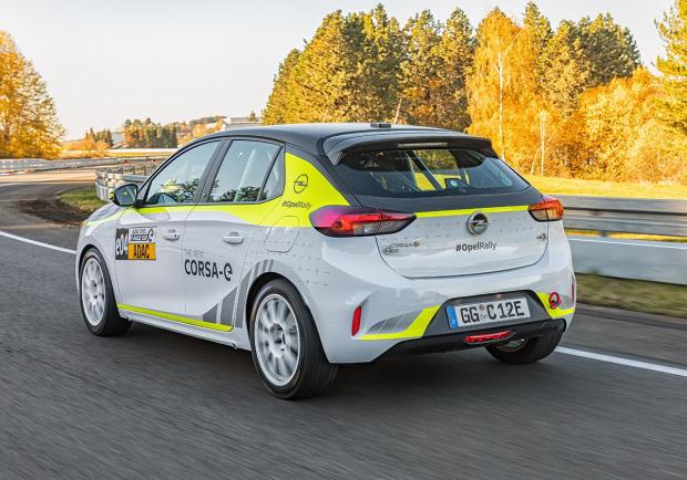 Opel Corsa-e Rally, i test della prima elettrica da rally 06