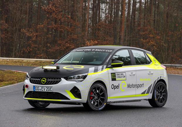 Opel e-Rally, i test della prima elettrica da rally 01