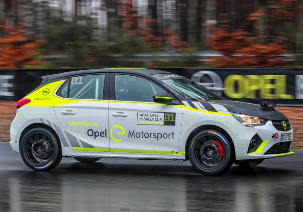 Opel e-Rally, i test della prima elettrica da rally 05