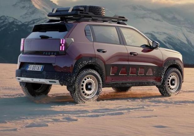 Panda 4x4 a trazione integrale
