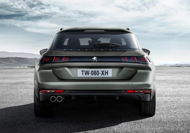 Peugeot 508 SW coda