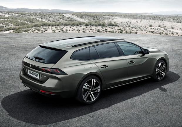 Peugeot 508 SW vista alto