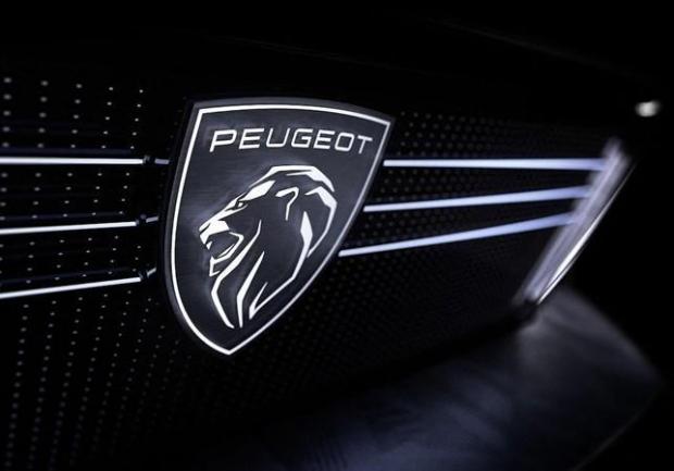 Peugeot Concept - firma luminosa e marchio