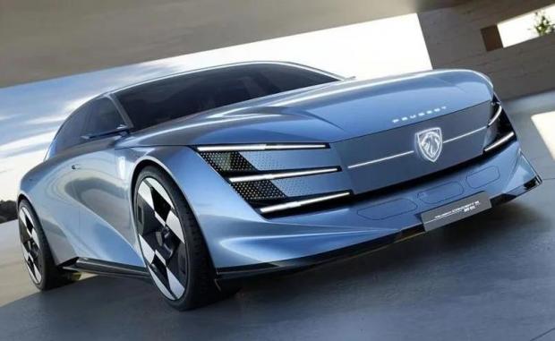 Peugeot Concept 6 - design anteriore