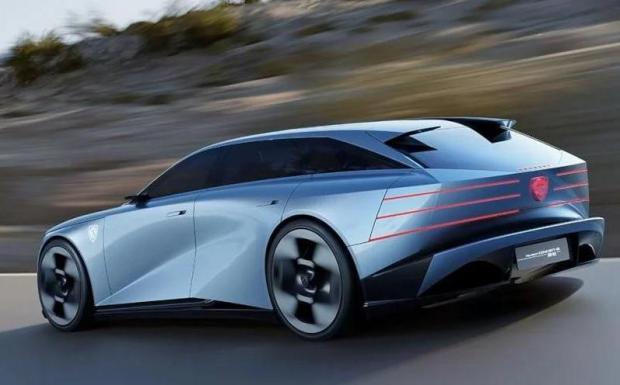 Peugeot Concept 6 - design posteriore