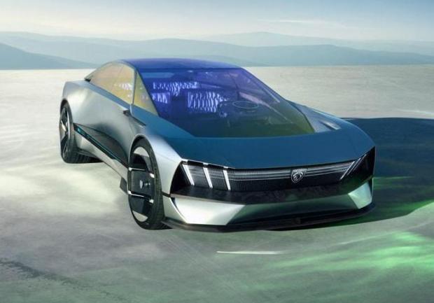 Peugeot Concept 6 - on air