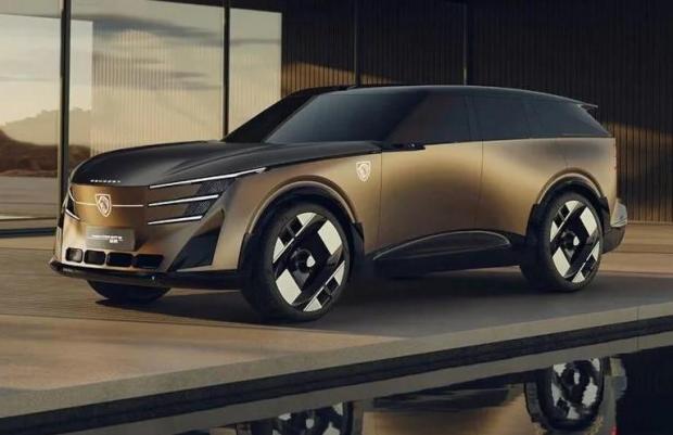 Peugeot Concept 8 - design anteriore