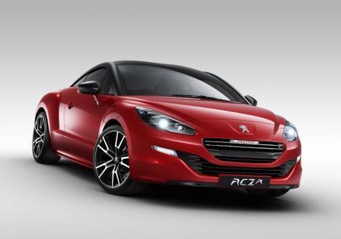 Peugeot RCZ R tre quarti anteriore