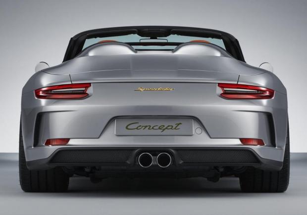 Porsche 911 Speedster Concept coda