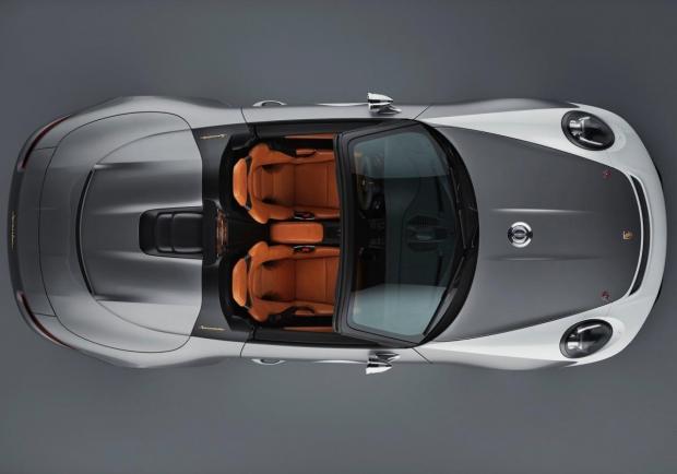 Porsche 911 Speedster Concept vista alto