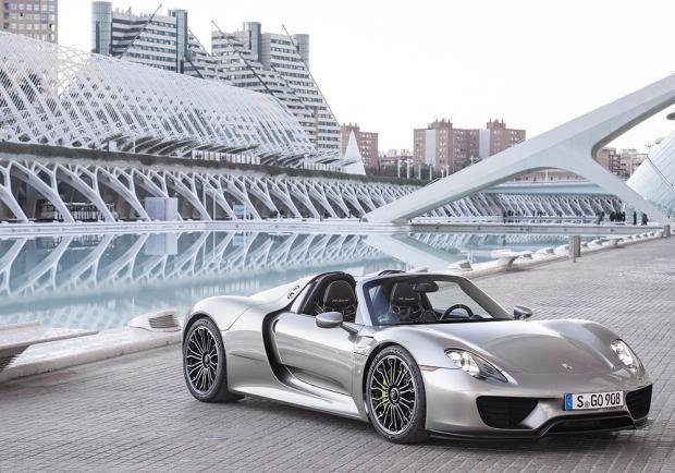 Porsche 918 Spyder statica